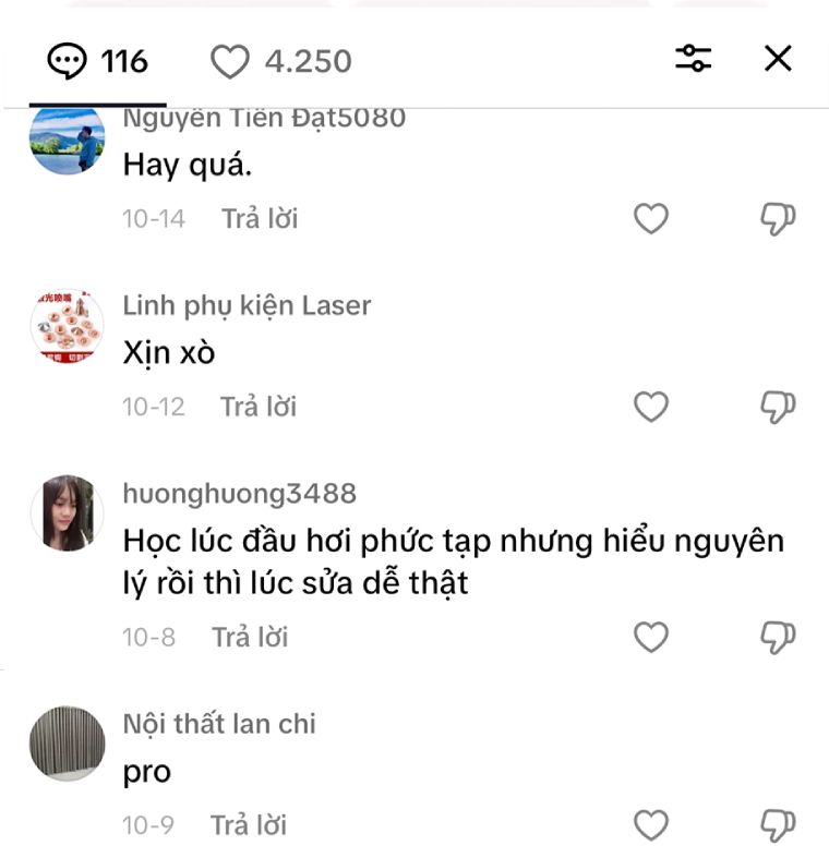 Cảm nhận của học viên khóa học thiết kế chuẩn tập đoàn